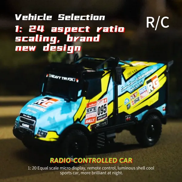 Camión Rally RC 4 Canales 27 MHz a Escala 1:16 - view 5