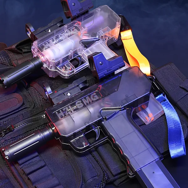 Electric Uzi Water Gun Automatic Battery Powered Squirt