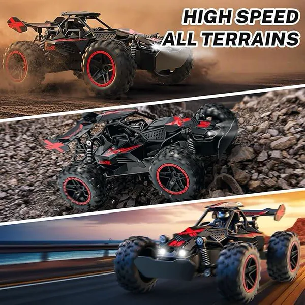 Coche 1/18 High Speed RC Car with Lights - view 3