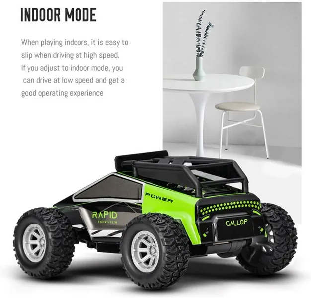 1:32 Coche RC de Derrape con Luces LED y Control 2.4G