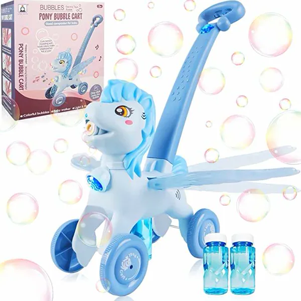 CPS232756 Bubble Launcher Kids Bubble Gun Electric Bubble Machine Gun