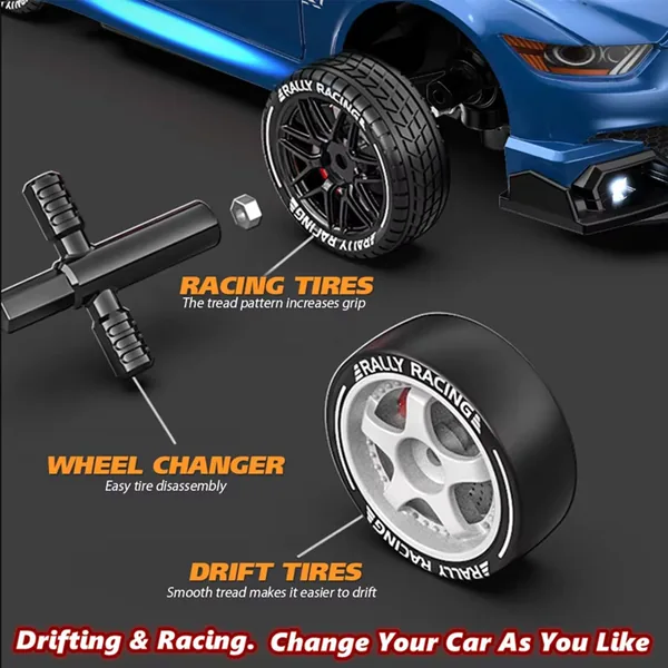 2.4G High-Speed 4-Channel RC Racing Car Truck Rechargeable - view 6