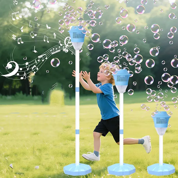 Motorize Bubble Machine with Sound and Light - view 4