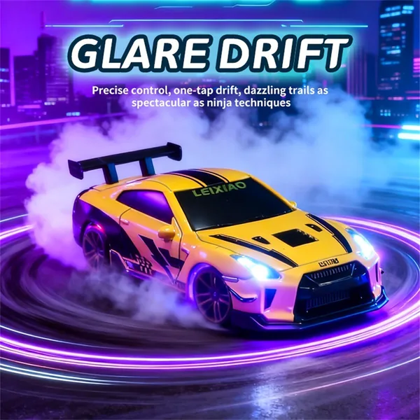 Mini Alloy Drift RC Car 2.4Ghz Wireless Racing Vehicle - view 2