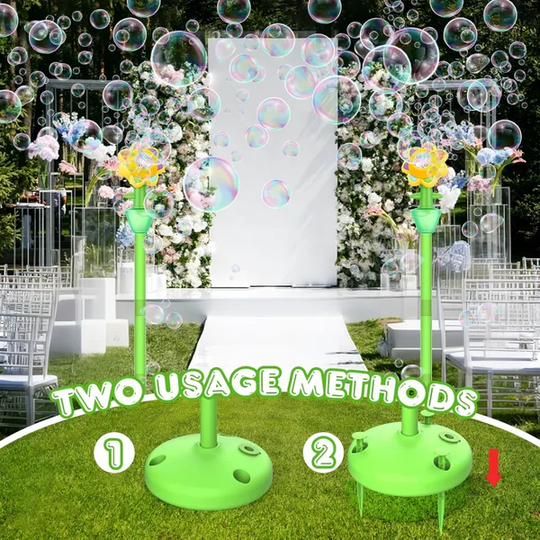 Sunflower Bubble Maker with Lights - view 4