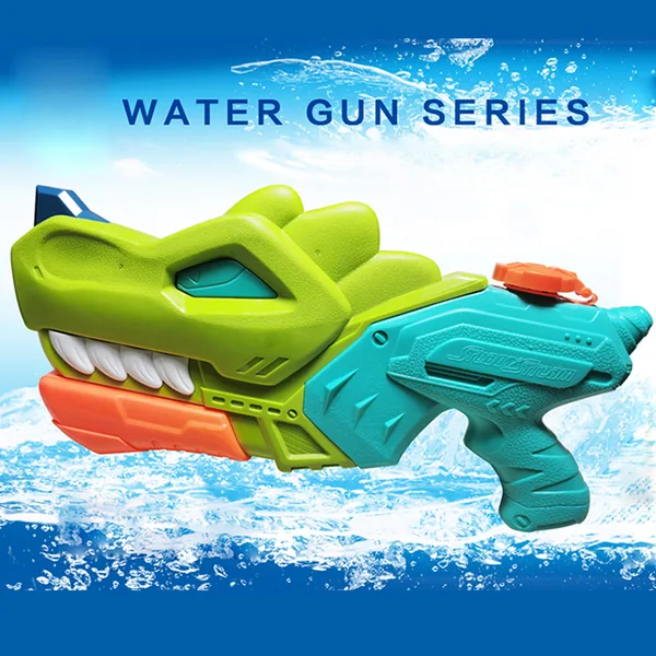 CPS255539 Cheap Dinosaur Water Gun Plastic Toy Kids Shooting Battle Wa
