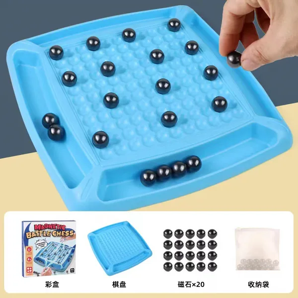 Magnetic Chessboard Minefield Game - view 2