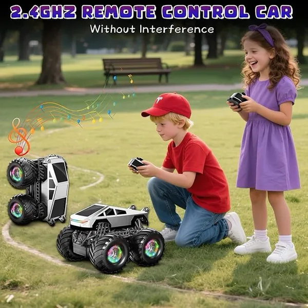 Remote Control 4WD 360 Rotating RC Stunt Car 1:18 - view 5
