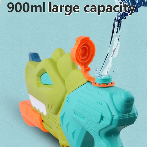 CPS255539 Cheap Dinosaur Water Gun Plastic Toy Kids Shooting Battle Wa