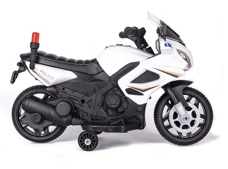 Licensed Aprilia Electric Motorcycle Ride On Toy with Training Wheels - view 3