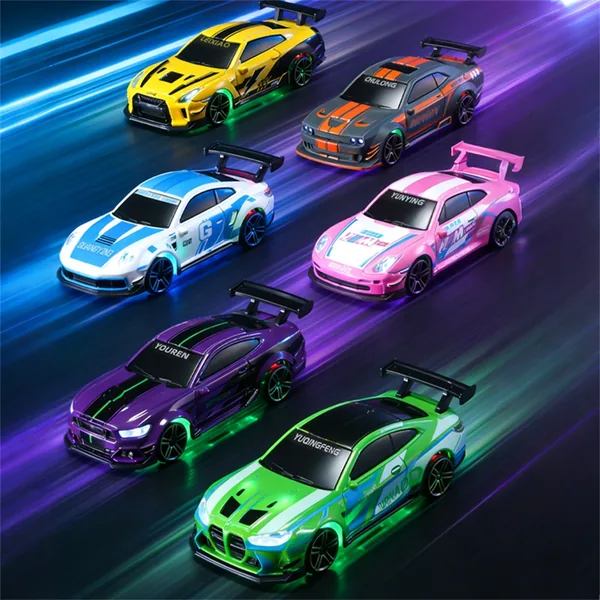 Mini Alloy Drift RC Car 2.4Ghz Wireless Racing Vehicle - view 5