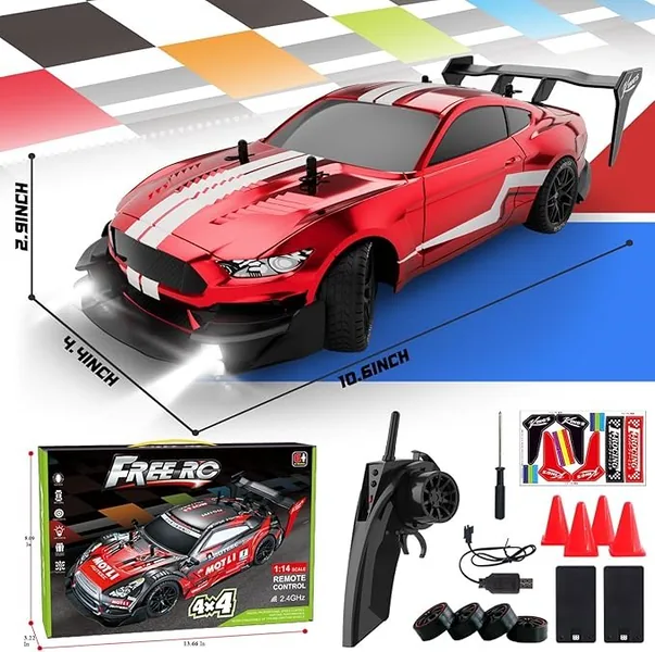 Remote Control RC Drift Car 1:14 4WD RTR - view 6