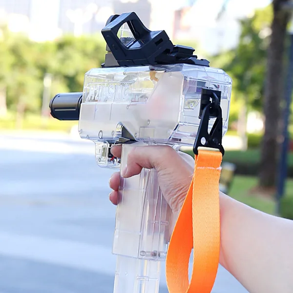Electric Uzi Water Gun Automatic Battery Powered Squirt - view 5
