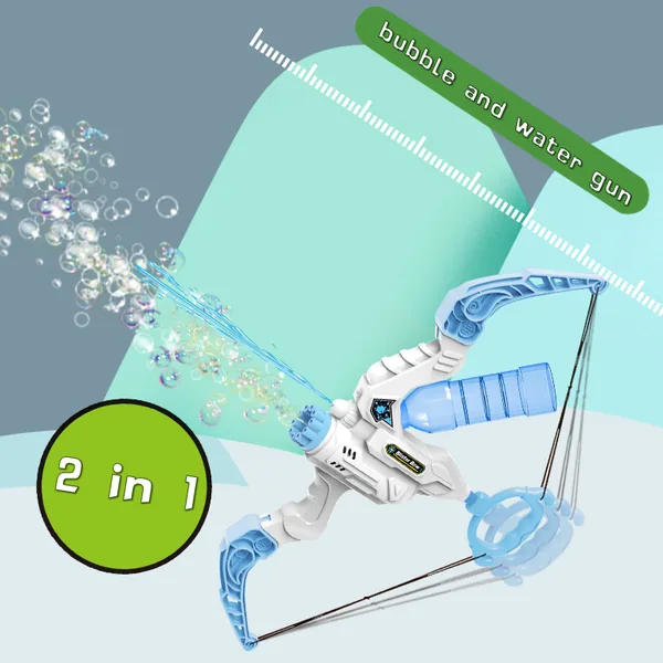 2 in 1 Outdoor Electric Bubble Bow and Arrow Water Gun - view 4