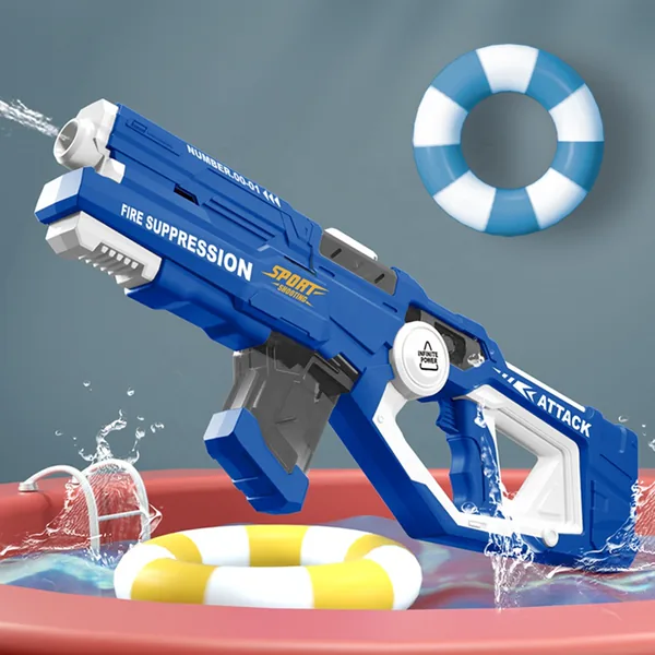 750ML High Capacity Long Range Electric Automatic Water Gun - view 3