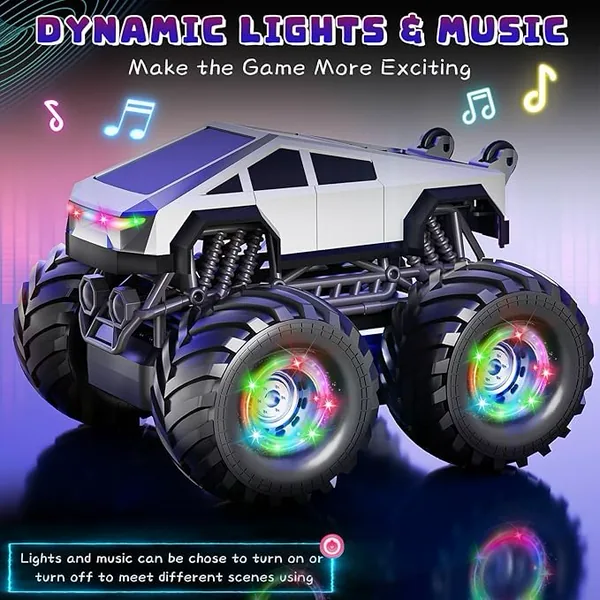Remote Control 4WD 360 Rotating RC Stunt Car 1:18 - view 2