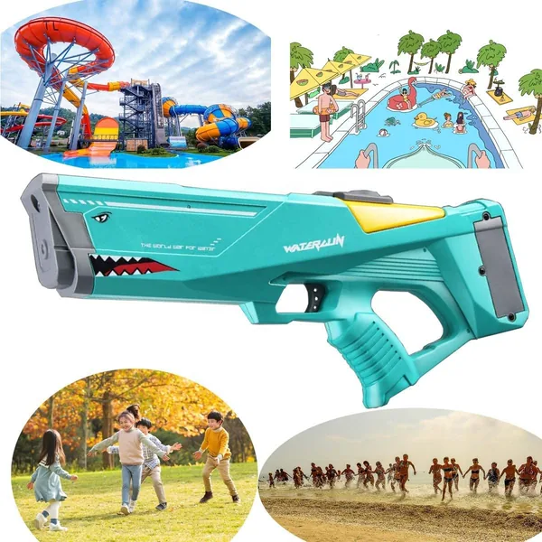 Electric Automatic Water Gun 550cc Super Soaker Shooter - view 5