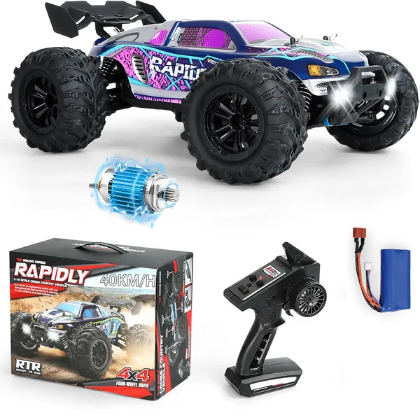 Camión RC 4WD 2.4GHz con luces LED - view 3