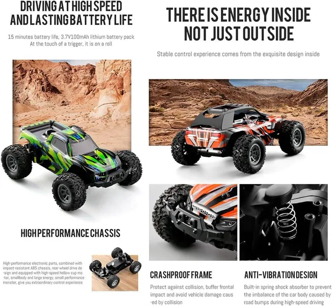 High-Speed 2.4Ghz 1/32 Mini Electric Off-Road RC Drift Car - view 3