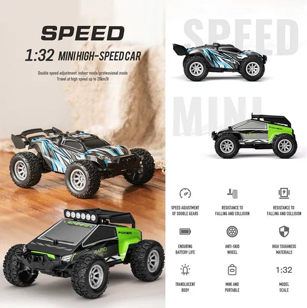 1:32 Coche RC de Derrape con Luces LED y Control 2.4G - view 4