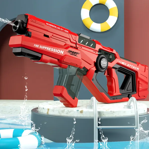750ML High Capacity Long Range Electric Automatic Water Gun - view 2