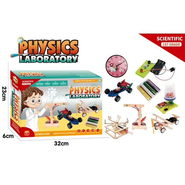 8in1 Physics Science Wooden Educational Puzzle Lab Kit - view 2