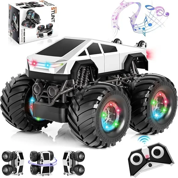 Remote Control 4WD 360 Rotating RC Stunt Car 1:18