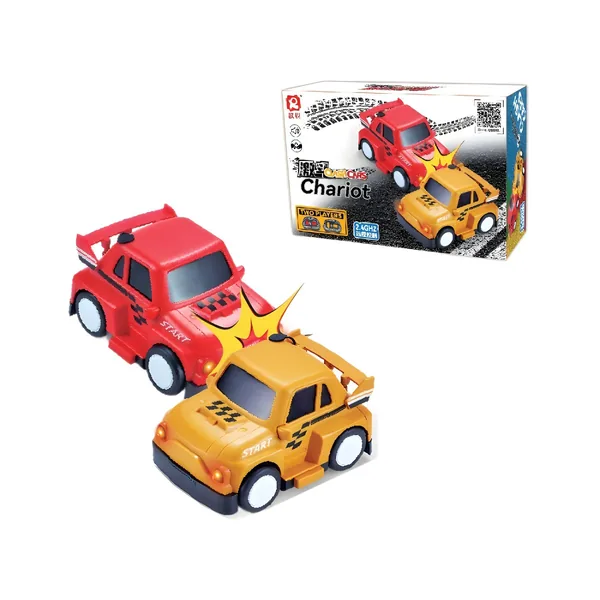 2.4G Coches de Choque RC Two-Player Battle with Lights and Sound - view 6