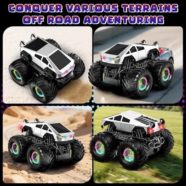 Remote Control 4WD 360 Rotating RC Stunt Car 1:18 - view 4