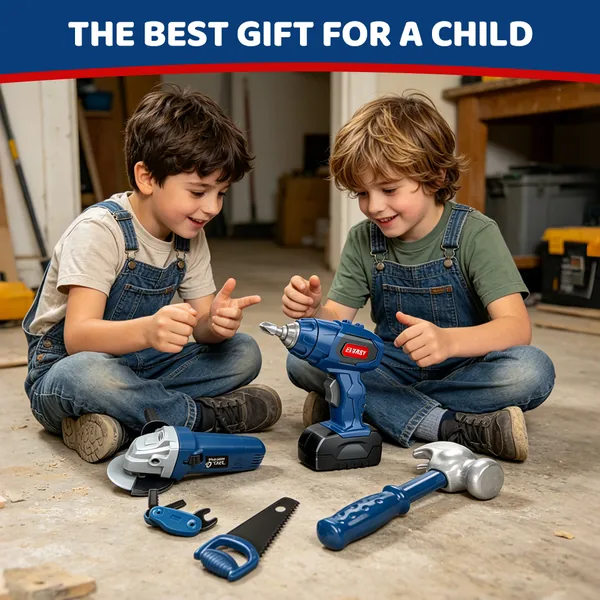 Electric Toolbox Toy Set 60pcs - view 3