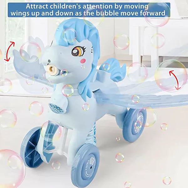 CPS232756 Bubble Launcher Kids Bubble Gun Electric Bubble Machine Gun